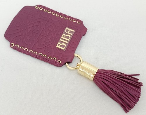 Biba plum gold embossed - gold,